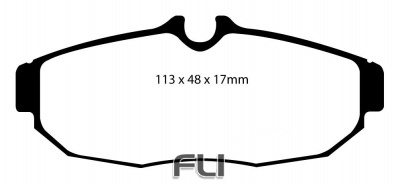 EBC DP21741 Greenstuff Remblokken