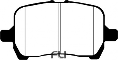 EBC DP21763 Greenstuff Remblokken