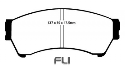 EBC DP21765_2 Greenstuff Remblokken