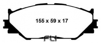 EBC DP21772 Greenstuff Remblokken