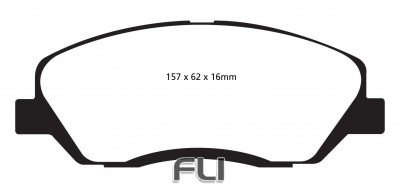 EBC DP21783 Greenstuff Remblokken