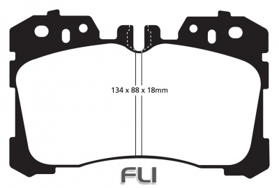 EBC DP21811 Greenstuff Remblokken