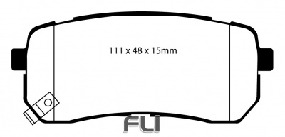 EBC DP21814 Greenstuff Remblokken