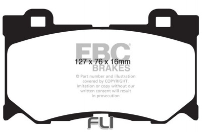 EBC DP21823 Greenstuff Remblokken