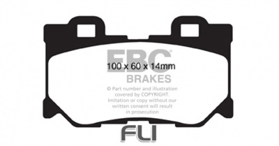 EBC DP21824 Greenstuff Remblokken