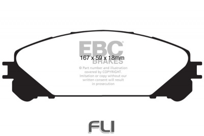 EBC DP21837 GREENSTUFF REMBLOKKEN