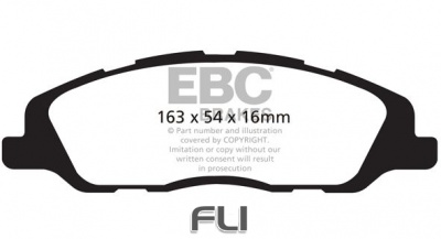 EBC DP21868 Greenstuff Remblokken