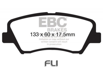 EBC DP21874 Greenstuff Remblokken