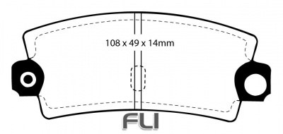 EBC DP2189 Greenstuff Remblokken