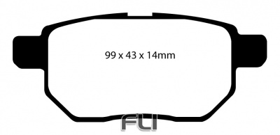 EBC DP21947 Greenstuff Remblokken