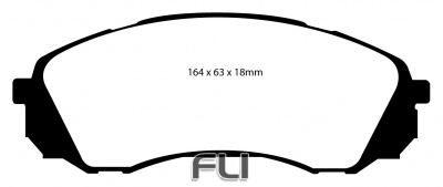 EBC DP21953 Greenstuff Remblokken