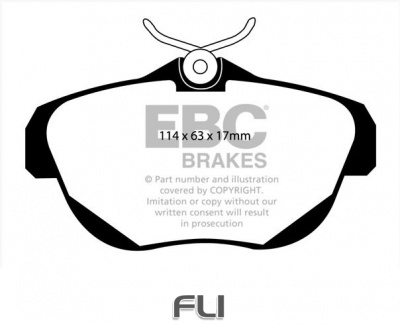 EBC DP21962 Greenstuff Remblokken