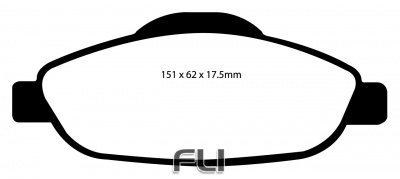 EBC DP21978 Greenstuff Remblokken