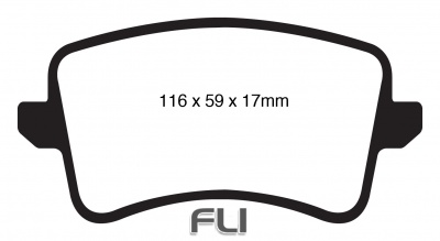 EBC DP21988 Greenstuff Remblokken