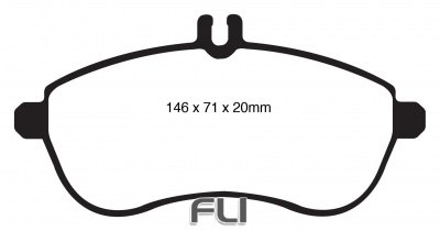 EBC DP21989 Greenstuff Remblokken
