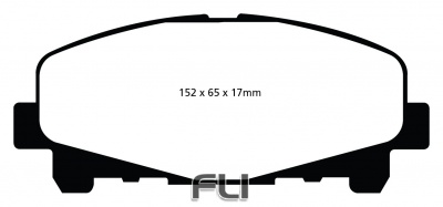 EBC DP21999 Greenstuff Remblokken