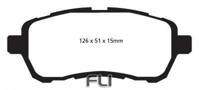 EBC DP22003 Greenstuff Remblokken