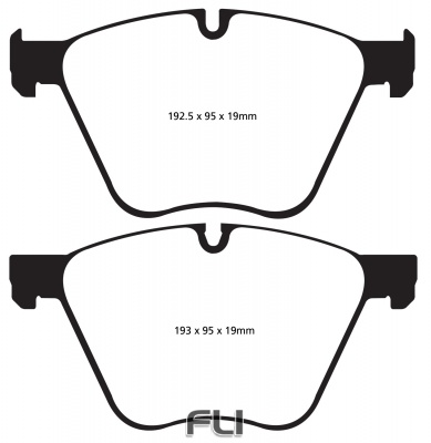 EBC DP22007 Greenstuff Remblokken