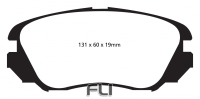 EBC DP22013 Greenstuff Remblokken