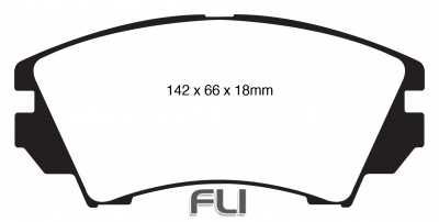 EBC DP22014 Greenstuff Remblokken