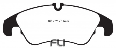 EBC DP22022 Greenstuff Remblokken