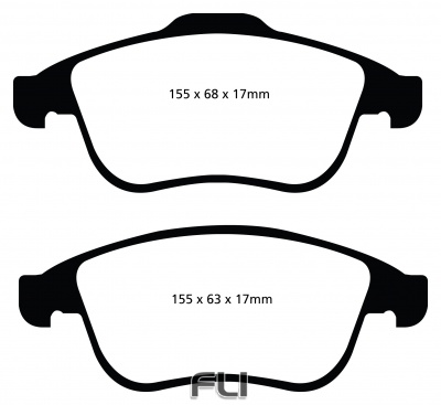 EBC DP22024 Greenstuff Remblokken