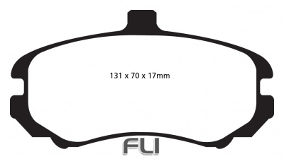 EBC DP22028 Greenstuff Remblokken