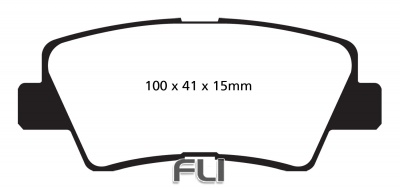 EBC DP22031 Greenstuff Remblokken