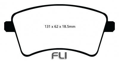 EBC DP22033 Greenstuff Remblokken