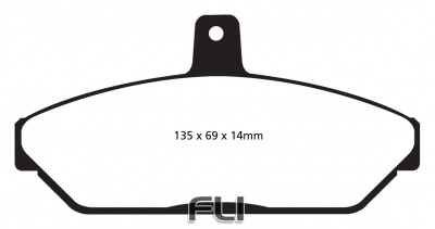 EBC DP22037 Greenstuff Remblokken