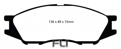 EBC DP22038 Greenstuff Remblokken