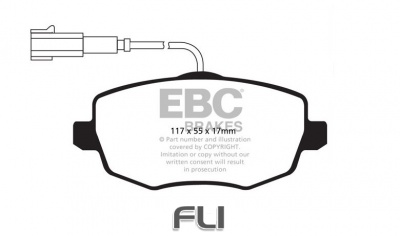 EBC DP22044 Greenstuff Remblokken