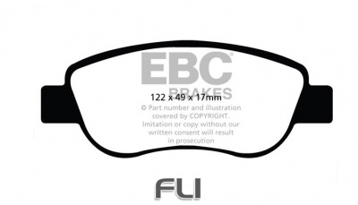 EBC DP22045 Greenstuff Remblokken