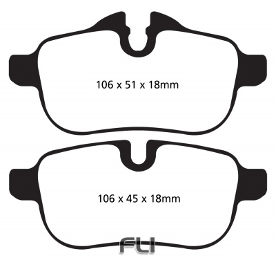 EBC DP22046 Greenstuff Remblokken