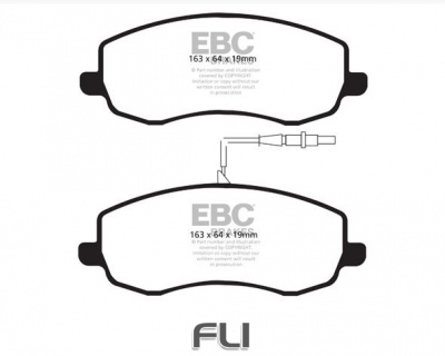 EBC DP22062 Greenstuff Remblokken