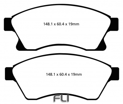 EBC DP22065 Greenstuff Remblokken