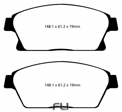 EBC DP22067 Greenstuff Remblokken