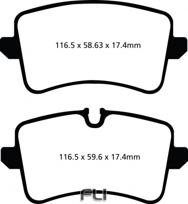 EBC DP22082 Greenstuff Remblokken