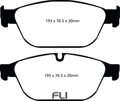 EBC DP22087 Greenstuff Remblokken