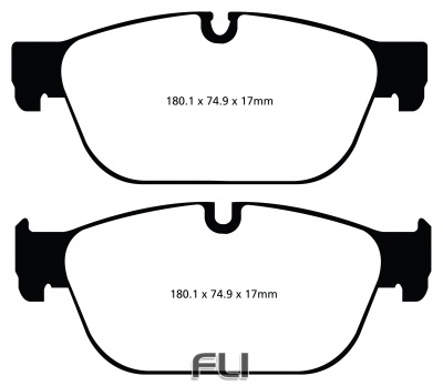 EBC DP22092 Greenstuff Remblokken