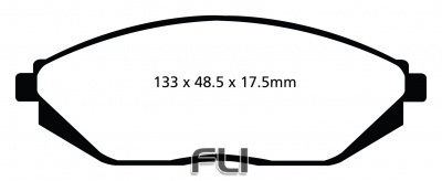 EBC DP22097 Greenstuff Remblokken