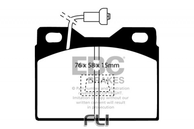 EBC DP220_4 standaard Remblokken