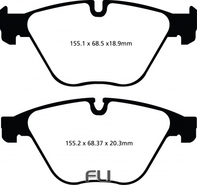 EBC DP22103 Greenstuff Remblokken