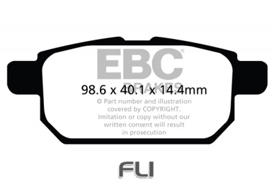 EBC DP22120 Greenstuff Remblokken