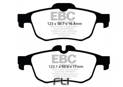 EBC DP22124 Greenstuff Remblokken