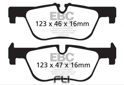 EBC DP22132 Greenstuff Remblokken