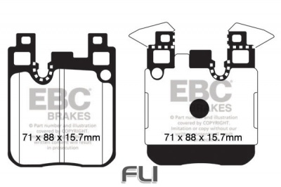 EBC DP22133 Greenstuff Remblokken
