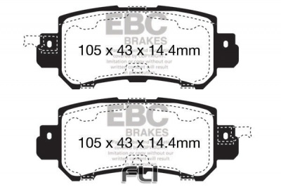 EBC DP22135 Greenstuff Remblokken