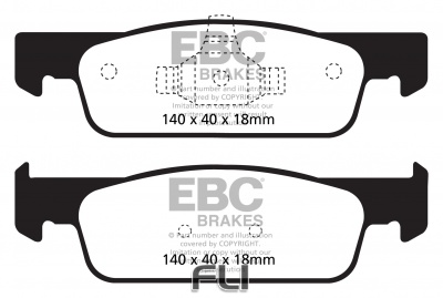 EBC DP22146 Greenstuff Remblokken
