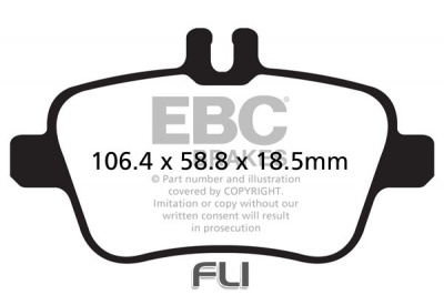 EBC DP22157 Greenstuff Remblokken